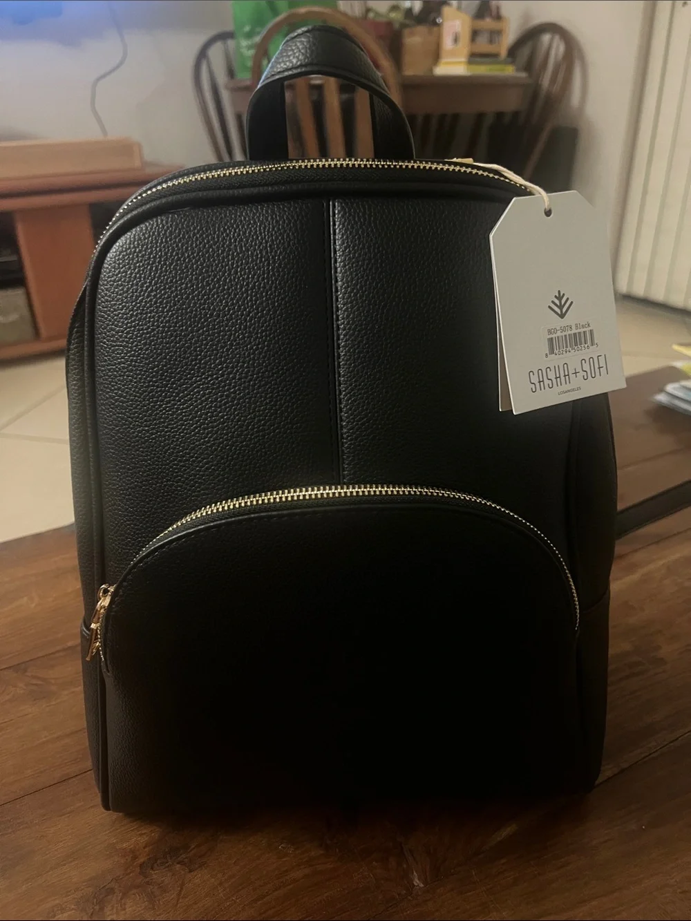 Sasha + Sofi Black women’s Backpack